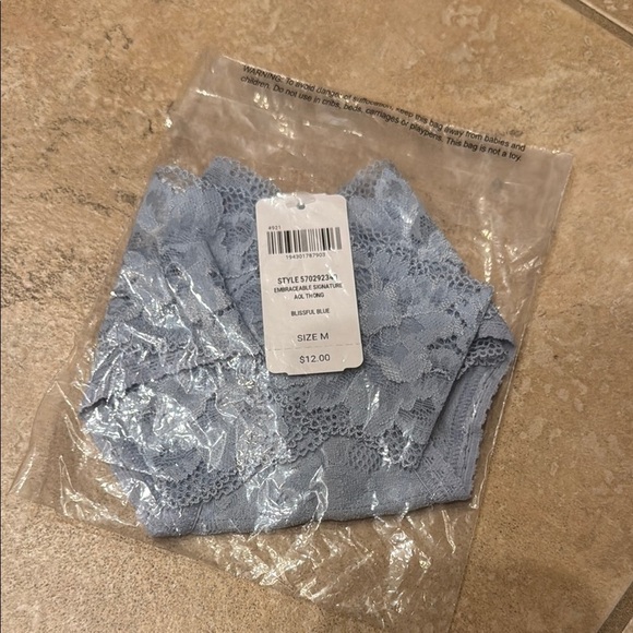 Soma Black and Blue Lace Panties Intimates Collection (4 pairs) - Picture 4 of 4